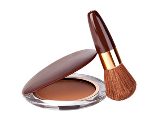 Makeup Powder and Brush