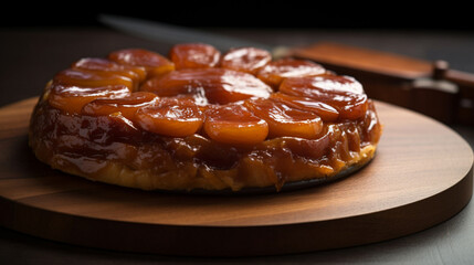 Wall Mural - Apple Tart Tatin Generative AI