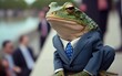 Frog Politician Running For Office Generative AI