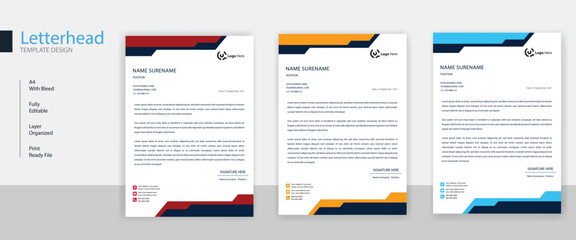 best business letterhead template design