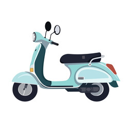 Sticker - Motorcycle vehicle icon isolated