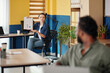 © DragonImages - Young businesswoman showing charts to colleague and asking for advice