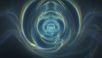 Wall Mural - sci-fi energy vortex endless loop - animation