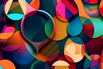 Abstract Colourful Background | Generative Ai 