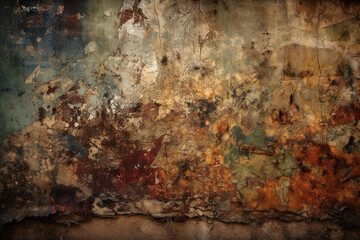 Wall Mural - Grunge texture background - Generative AI