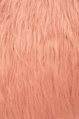 Wall Mural - Pink fur background