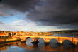 © robertharding - Evening light on The Old Bridge, Berwick-upon-Tweed, Northumberland