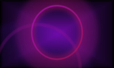 Wall Mural - background imagecircle linesblue glowneon lightsline effectsfashionwallinteriornightnightenergyabstr