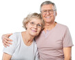© BillionPhotos.com - Portrait of happy senior couple smiling at home