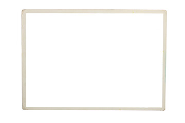 old photo frame texture png isolated picture postcard border