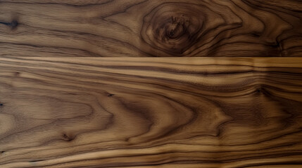 Walnut wood texture. Generative AI.