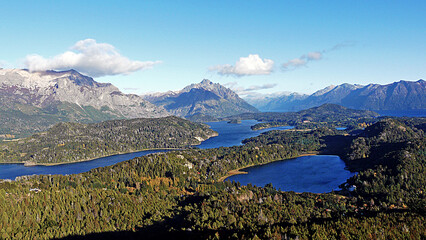 Sticker - Landscape of Nahuel Huapi National Park, Bariloche, Argentina