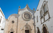 Beautiful town of Ostuni the white city, and his cathedral, in Apulia (Puglia), Italy