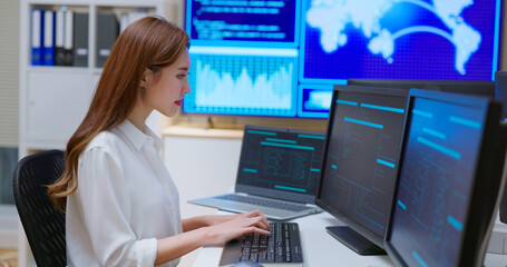 engineer with code data system