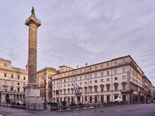 Palazzo Chigi, Baroque And Renaissance Styled Building, Seat Of The Council Of Ministers And The Official Residence Of The Italian Prime Minister In Rome, Italy	
