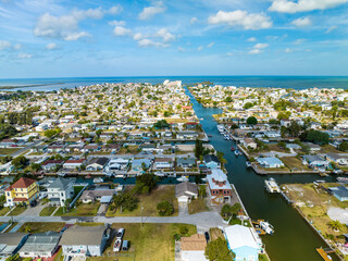 Wall Mural - Hudson Beach is a small coastal community located in Pasco County, Florida, United States. It is situated on the Gulf of Mexico, approximately 35 miles north of Tampa.