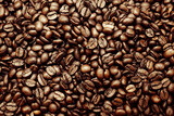 Fototapeta Dinusie - Roasted coffee beans