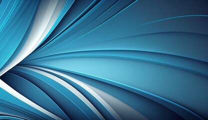 Aufkleber - Abstract blue metal texture background, creative digital illustration painting, Generative AI