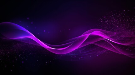 Wall Mural - an abstract background of purple and black swirls and shapes. generative ai.