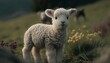 Baby sheep, generative AI