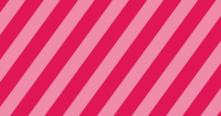 Wall Mural - seamless loop abstract striped animation. 4k resolution. pink and white line swipe transitions motio