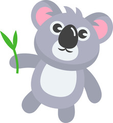 Wall Mural - Cute Playful Koala