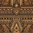 © olegganko - African tribal pattern. Illustration AI Generative.
