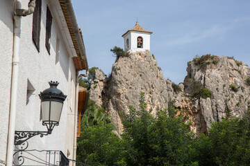 Sticker - Church Tower; Guadalest; Alicante; Spain