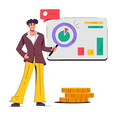 Wall Mural - Financial Analysis 