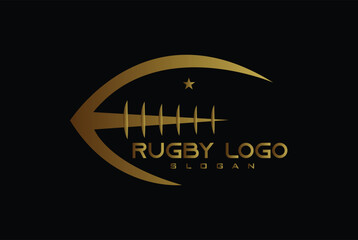 Wall Mural - American football logo isolated. American football league labels, emblem and design element