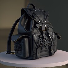 Reimagined Backpack with LVMH Inspiration: A Creative Twist on a Classic Design