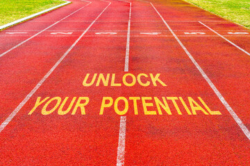 Motivational quote - Unlock Your Potential