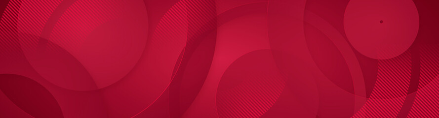 Wall Mural - dark red luxury circular abstract pattern. 3d circle lines ring. deluxe design. minimal modern dynam