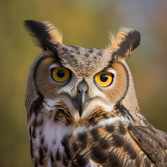 Sticker - great horned owl