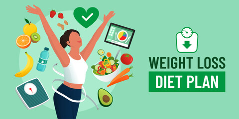 weight loss diet plan banner