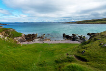 Scottish Coast On Coigach Peninsula In The North Of Highlands, Scotland, UK