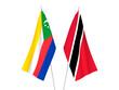 Republic of Trinidad and Tobago and Union of the Comoros flags