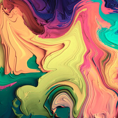 Wall Mural - abstract background with splashes