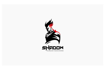 Wall Mural - shadow concept creative design logo