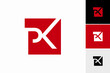 Initial Letter PK Vector Logo Design Template