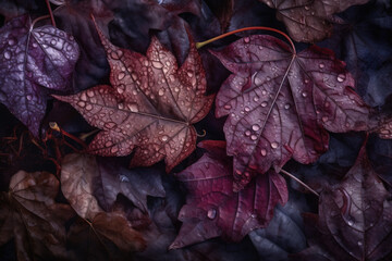 Canvas Print - Midjourney generated image of fresh Wild Grape