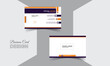 © mjnvect ID: #5515824 - Creative and clean corporate business card template. Vector illustration. Stationery design