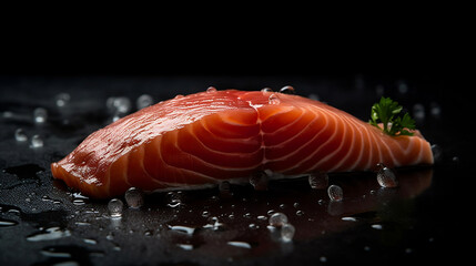 Fresh salmon to qualify as sashimi grade