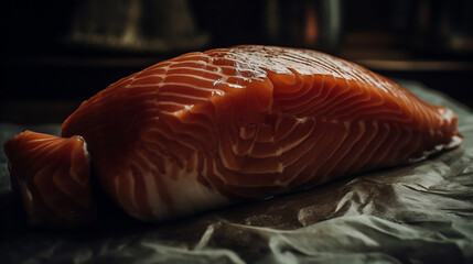 Fresh salmon to qualify as sashimi grade