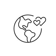 Wall Mural - finding love on global scale. users from different countries on dating website. pixel perfect, edita