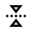 symmetry line icon
