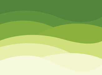 Wall Mural - Abstract green wave and space to put text vector illustration design green background color geometric creative for business banner, poster, flyer, card, cover