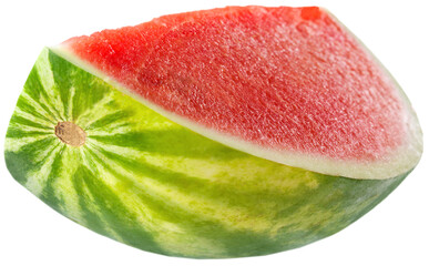 Poster - Fresh ripe watermelon berry fruit slice