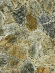 Sticker - Decorative big stone wall texture background