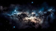 © Grycaj - Space scene with planets, stars and nebula. Abstract space background with nebula and stars. Generative AI technology.